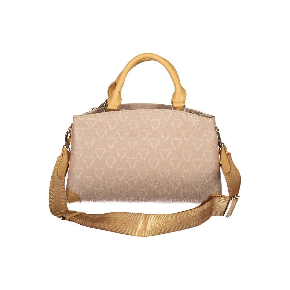 Mario Valentino Beige Polyurethane Women Handbag - Luxe Nova