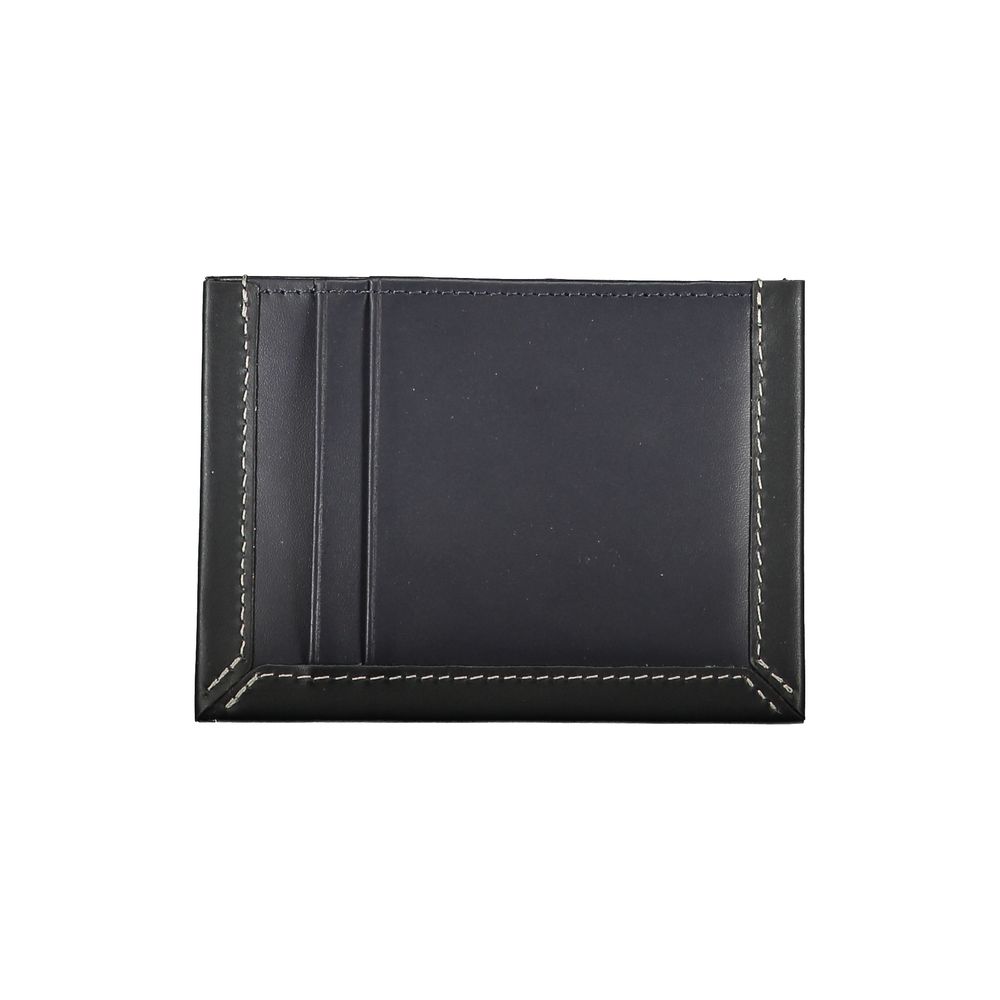 Tommy Hilfiger Blue Leather Men Wallet - Luxe Nova