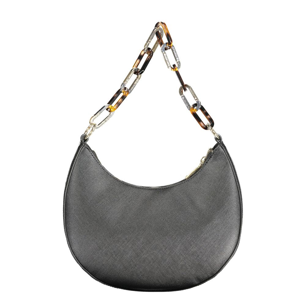 Mario Valentino Nero Poliuretano Women Handbag - Luxe Nova