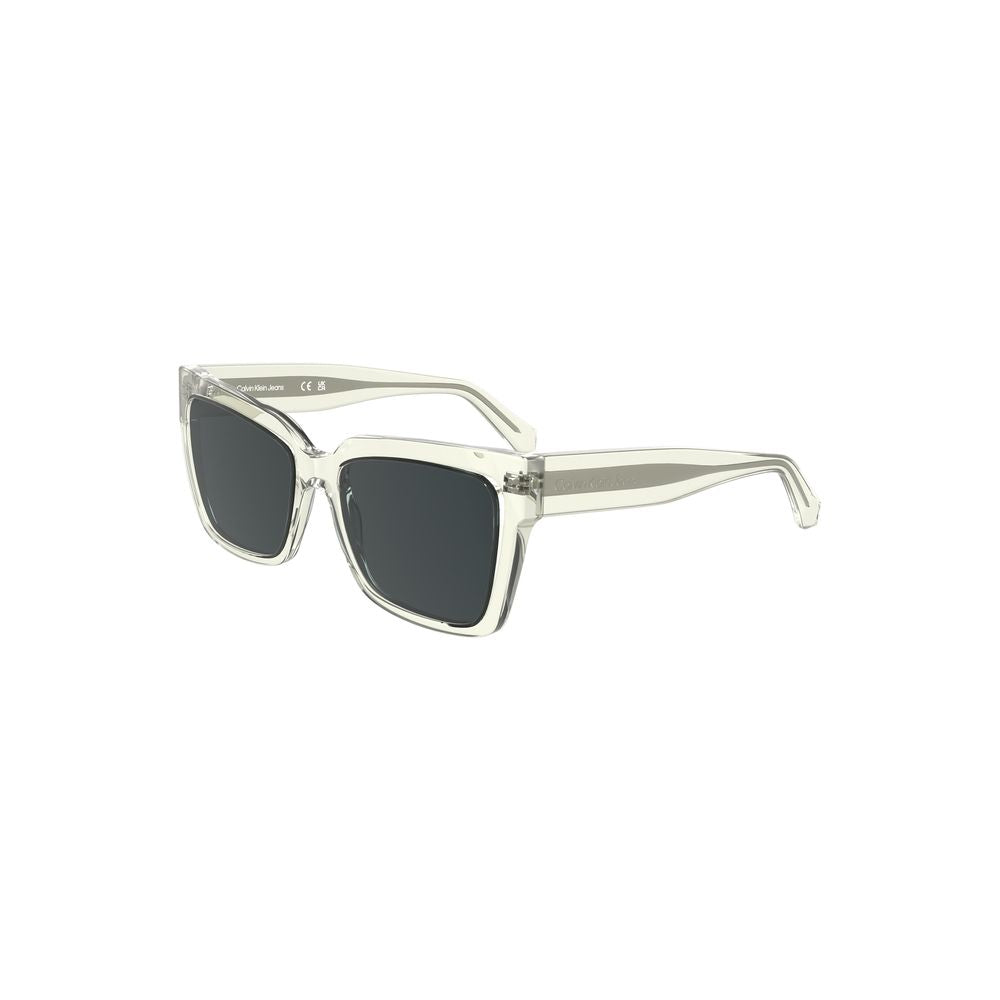 Calvin Klein Transparent Plastic Men's Sunglasses - Luxe Nova