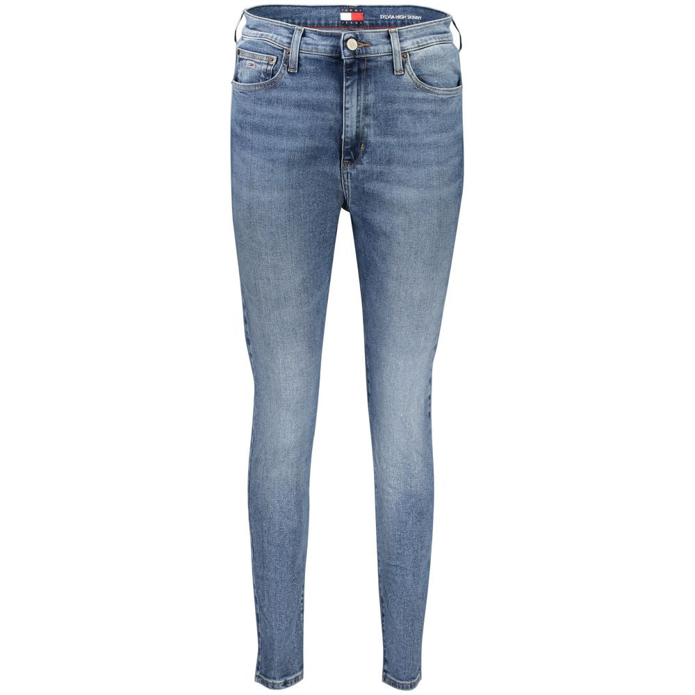 Tommy Hilfiger Blue Cotton Women Jeans - Luxe Nova