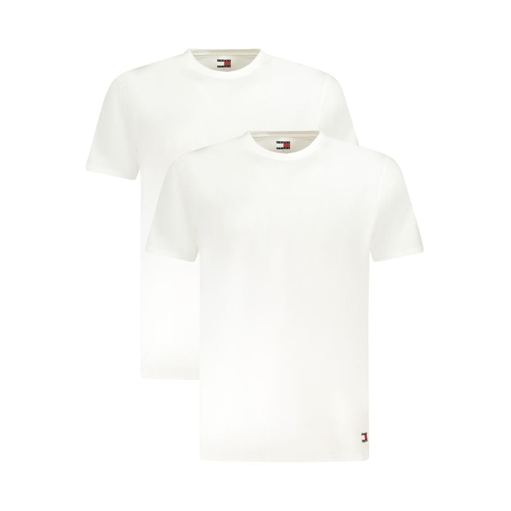 Tommy Hilfiger White Cotton Men Underwear Shirt - Luxe Nova