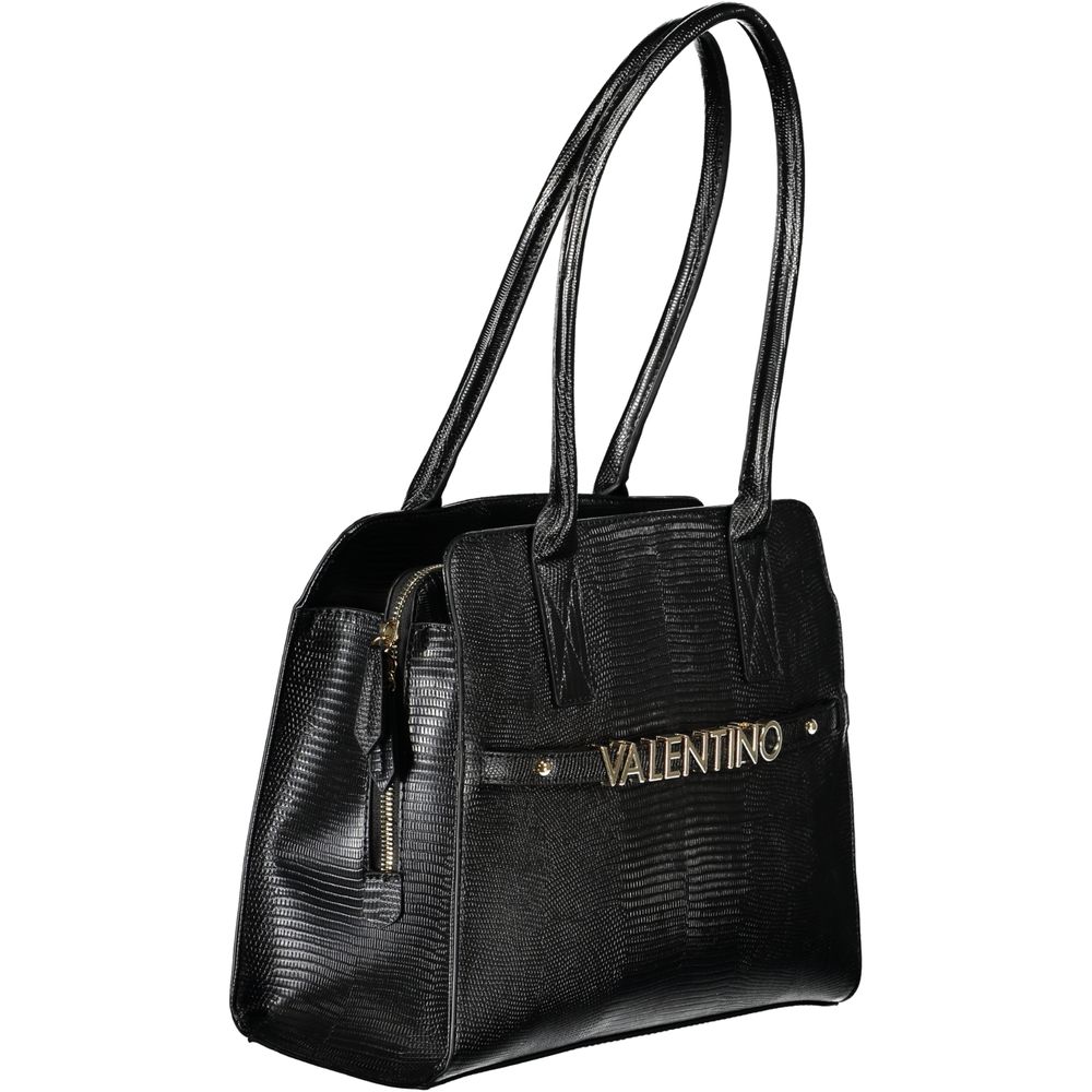Mario Valentino Nero Poliuretano Women Handbag - Luxe Nova