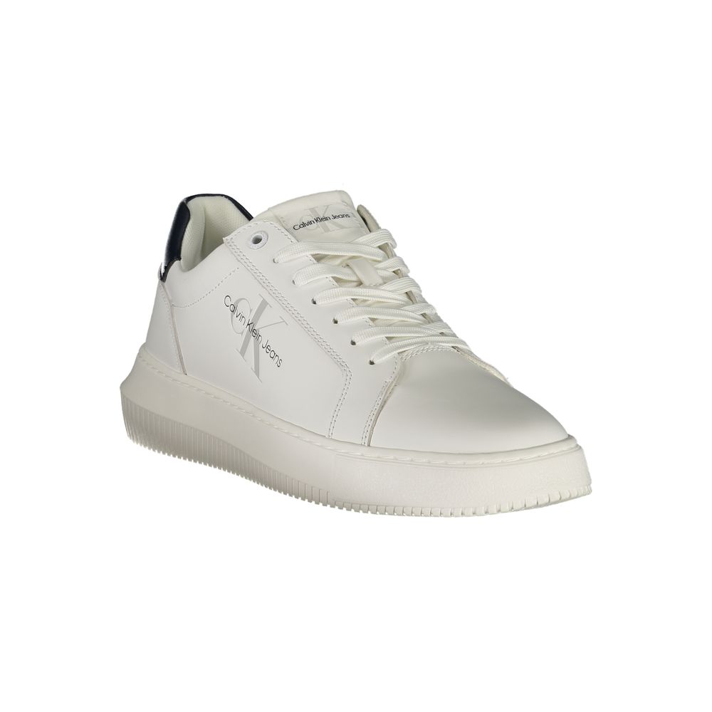 Calvin Klein Bianco Leather Men Sneaker - Luxe Nova