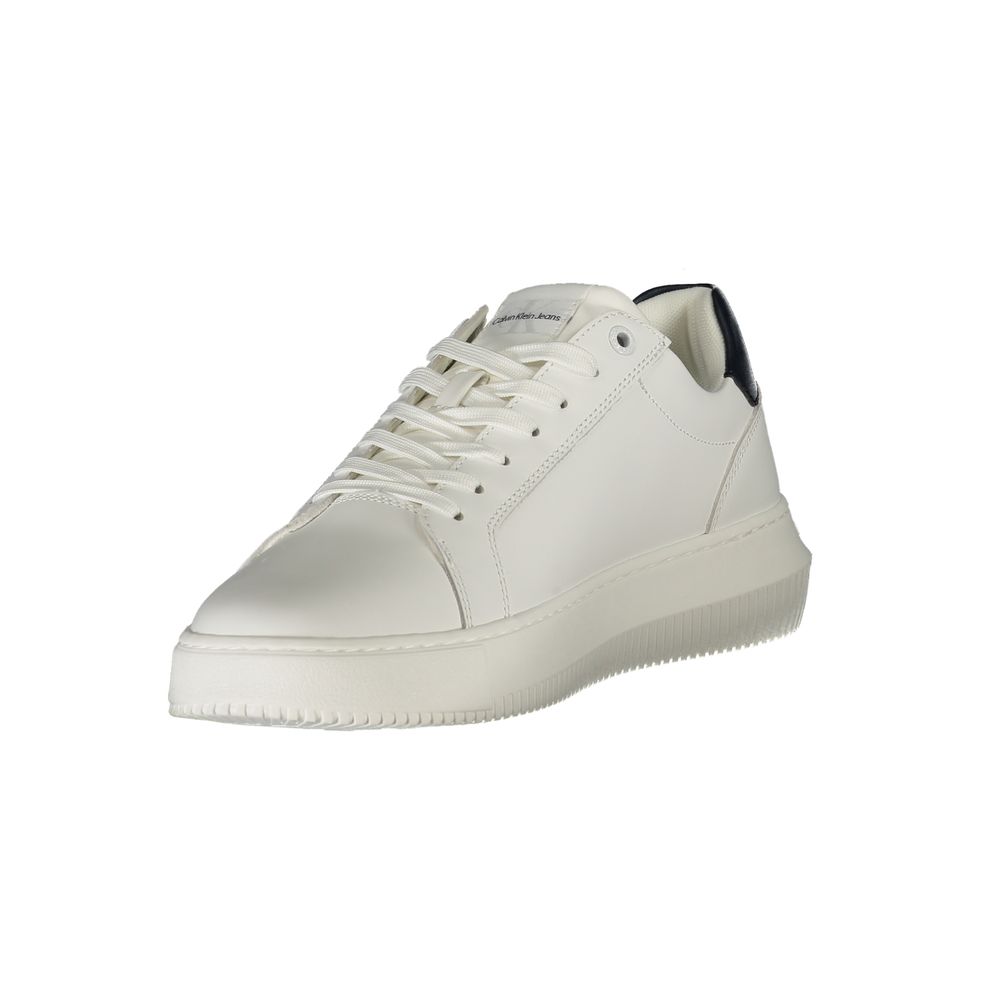 Calvin Klein Bianco Leather Men Sneaker - Luxe Nova