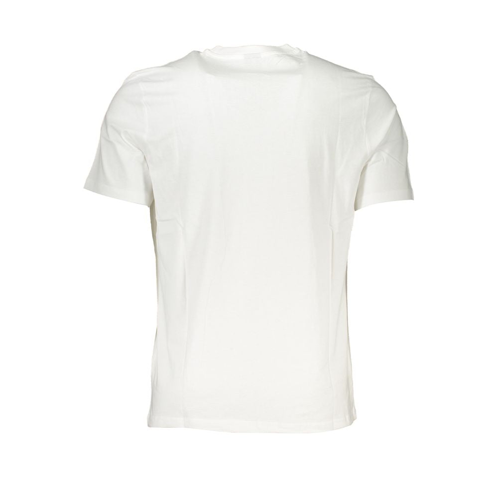 North Sails Bianco Cotton Men T-Shirt - Luxe Nova