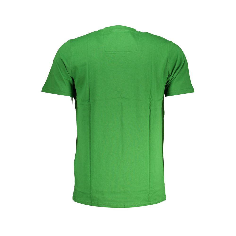 Cavalli Class Verde Cotton Men T-Shirt - Luxe Nova