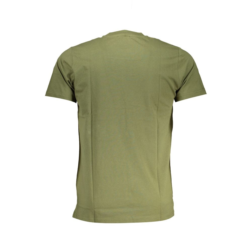 Cavalli Class Verde Cotton Men T-Shirt - Luxe Nova