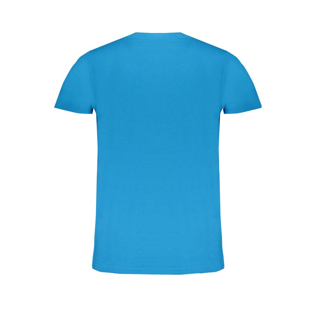 Norway 1963 Blu Cotton Men T-Shirt - Luxe Nova