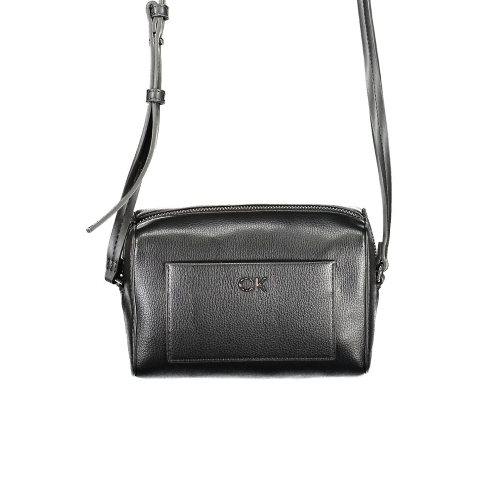 Calvin Klein Black Polyester Women Shoulder Bag - Luxe Nova