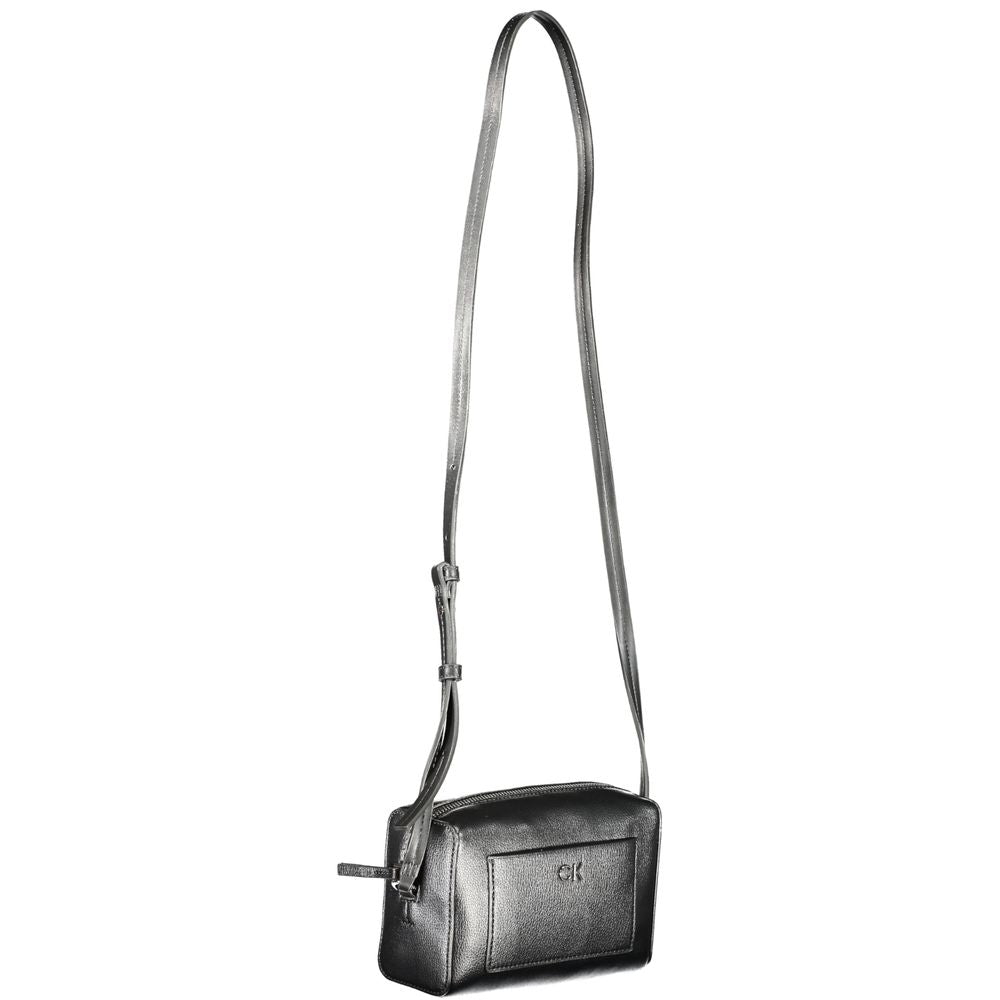Calvin Klein Black Polyester Women Shoulder Bag - Luxe Nova