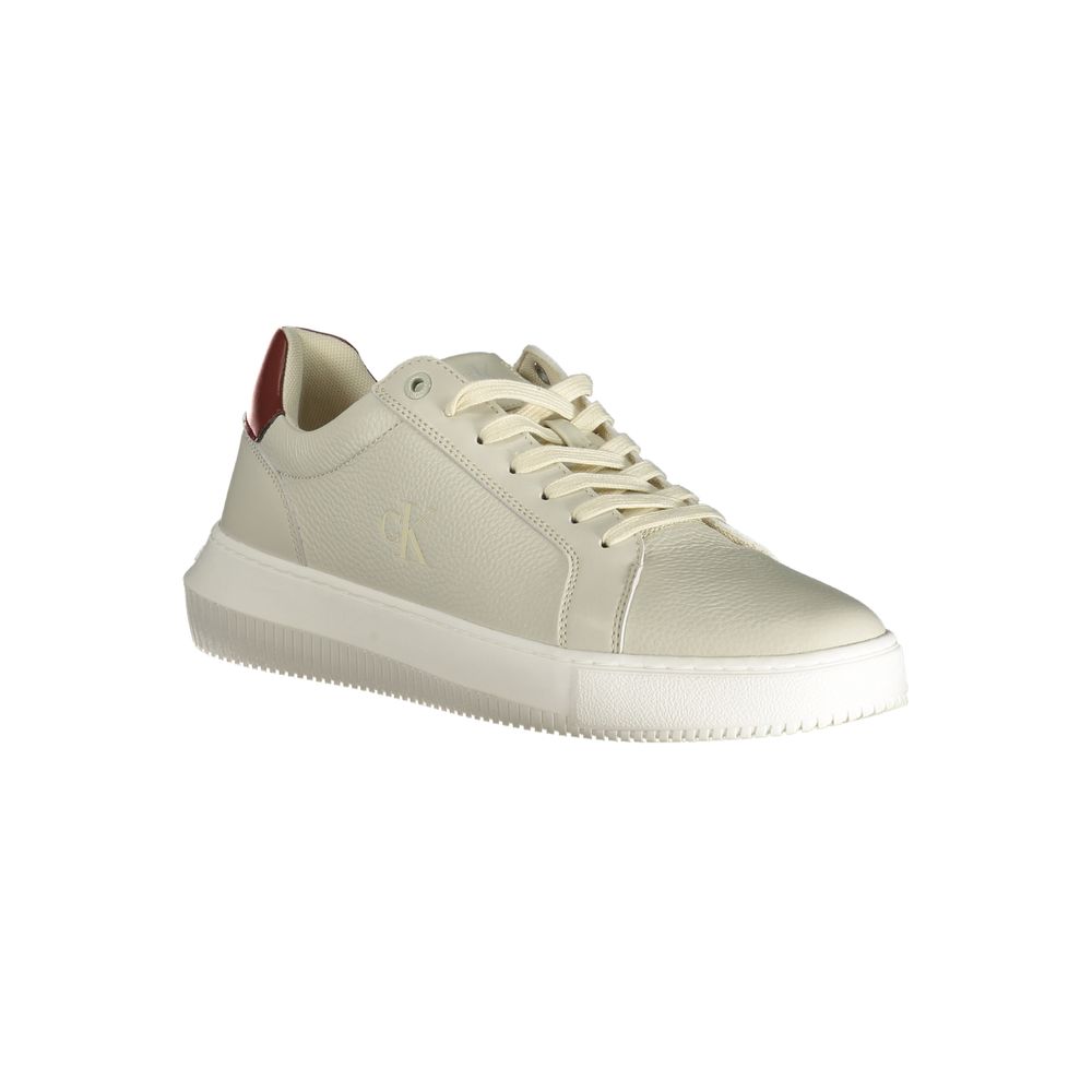 Calvin Klein Grigio Polyurethane Men Sneaker - Luxe Nova