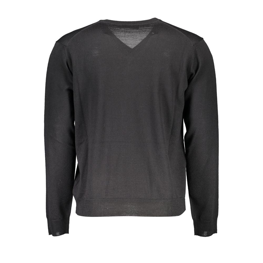 Romeo Gigli Black Lana Men Sweater - Luxe Nova