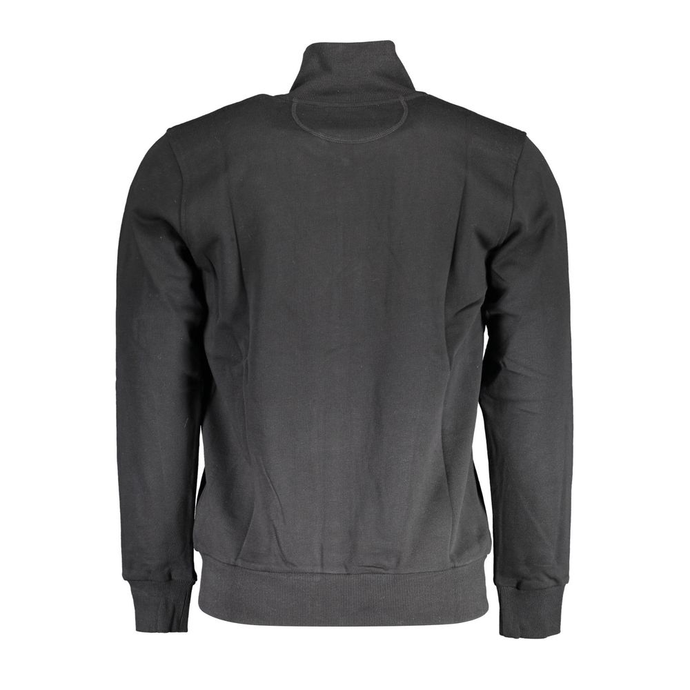 La Martina Black Cotton Men's Sweatshirt - Luxe Nova