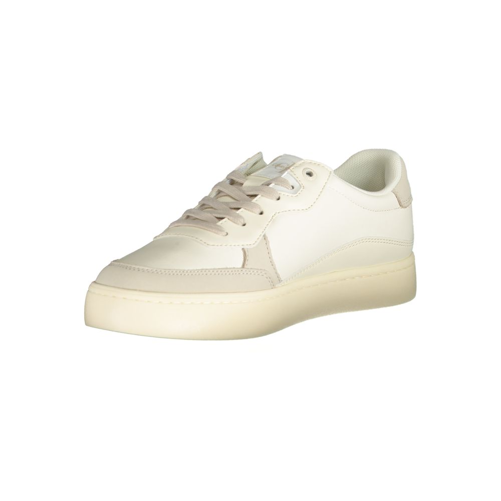 Calvin Klein Bianco Polyurethane Men Sneaker - Luxe Nova
