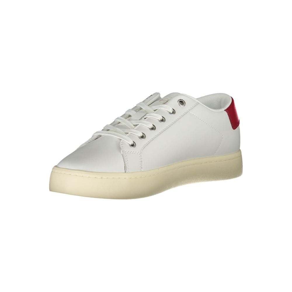 Calvin Klein White Polyester Men Sneaker - Luxe Nova