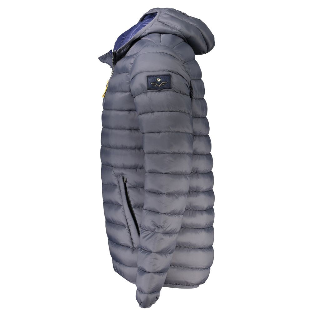 Armata Di Mare Grigio Poliammide Men's Jacket - Luxe Nova