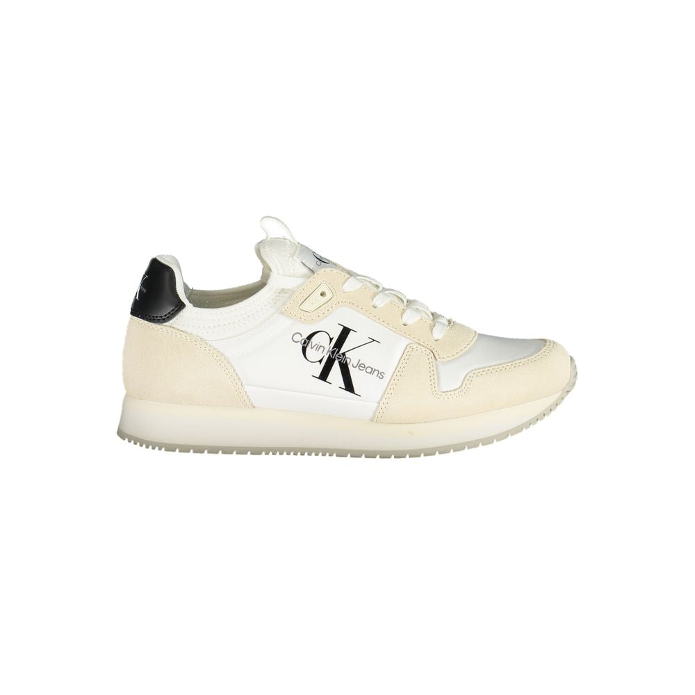 Calvin Klein Bianco Polyurethane Women Sneaker - Luxe Nova