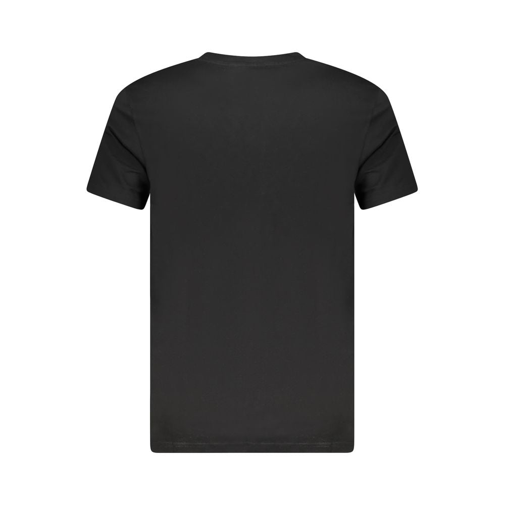 Cavalli Class Black Cotton Men's T-Shirt - Luxe Nova