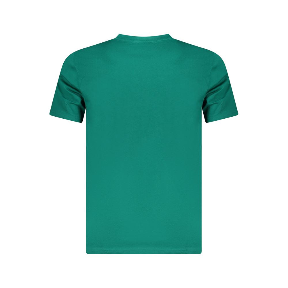 Cavalli Class Verde Cotton Men T-Shirt - Luxe Nova