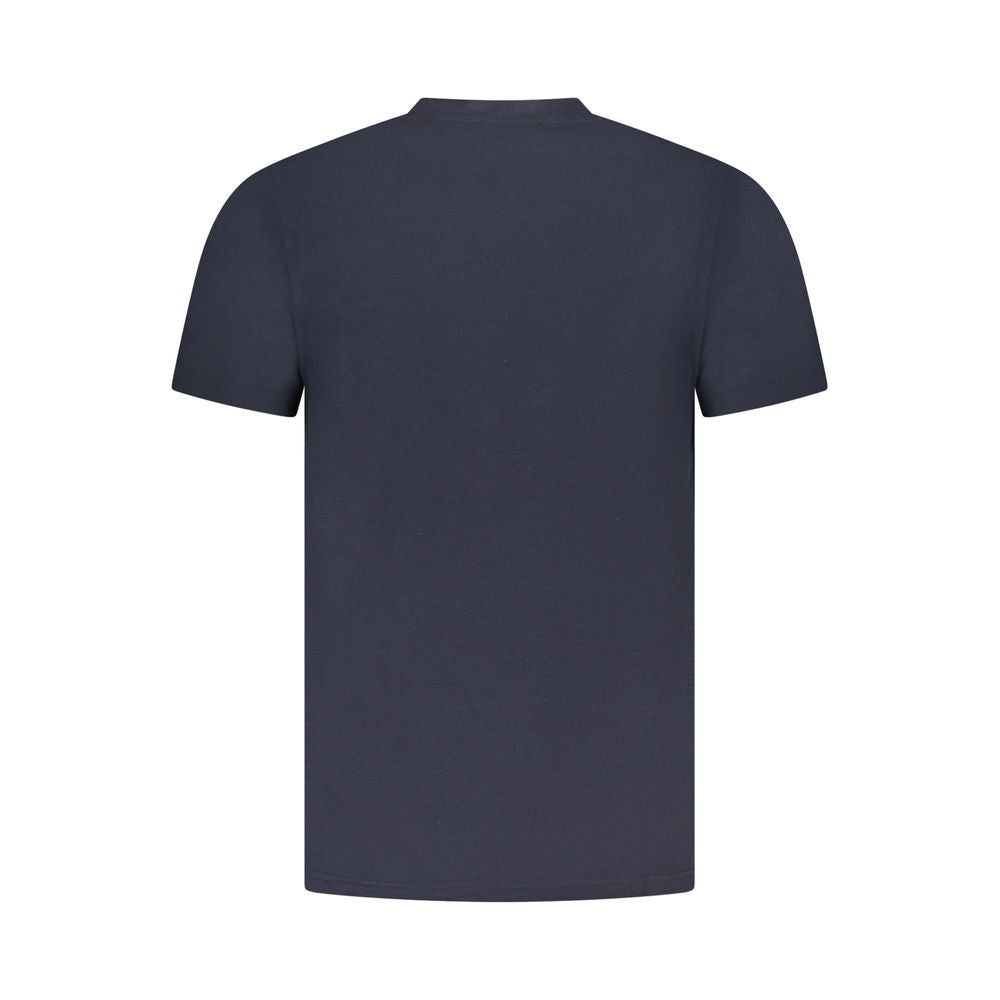 Cavalli Class Blue Cotton Men T-Shirt - Luxe Nova