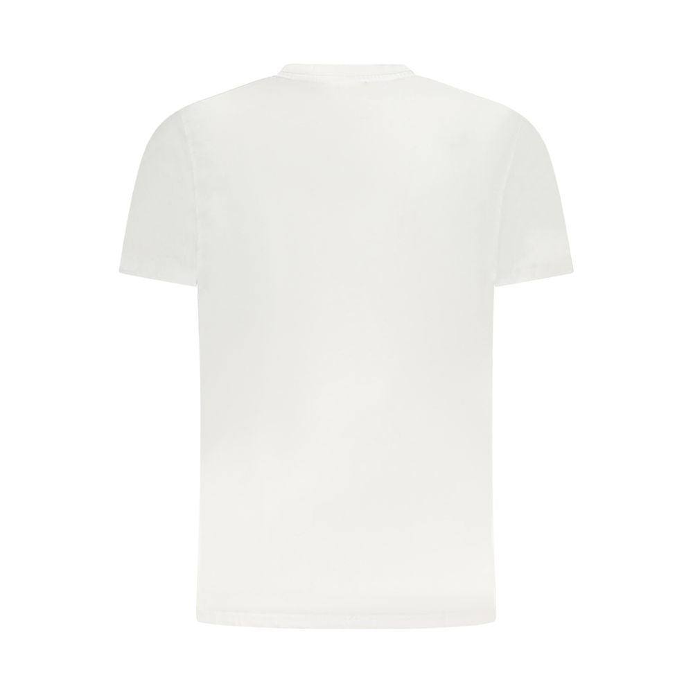 Cavalli Class White Cotton Men T-Shirt - Luxe Nova