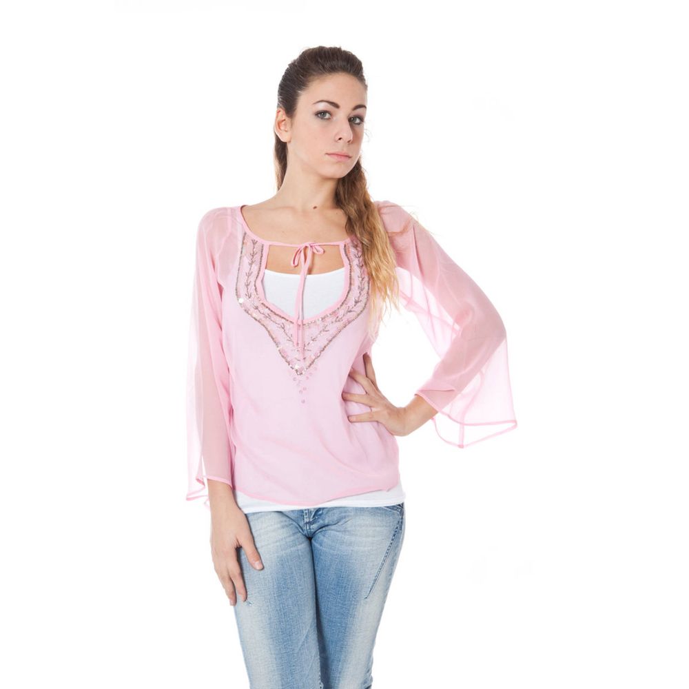 Phard Rosa Seta Women T-Shirt - Luxe Nova