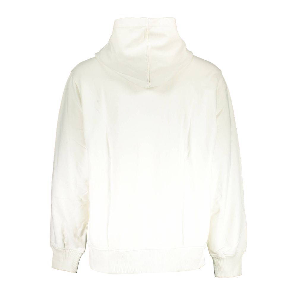 Calvin Klein White Cotton Men's Sweatshirt - Luxe Nova