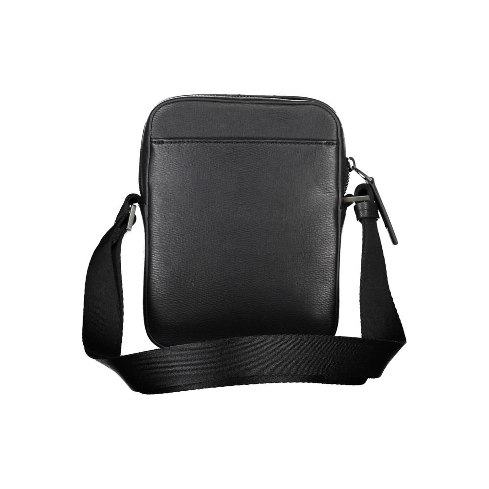 Calvin Klein Black Polyurethane Men Shoulder Bag - Luxe Nova