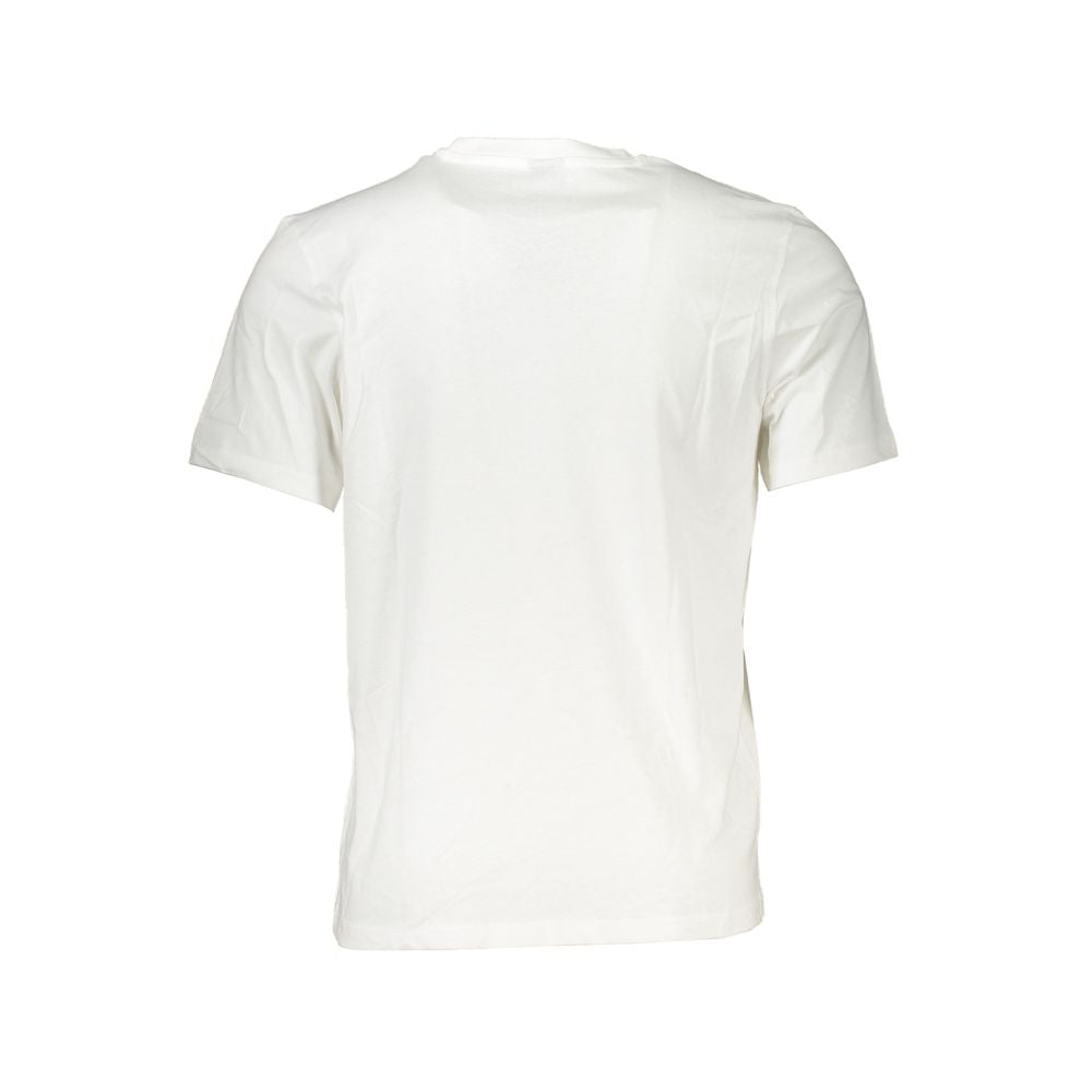North Sails Bianco Cotton Men T-Shirt - Luxe Nova
