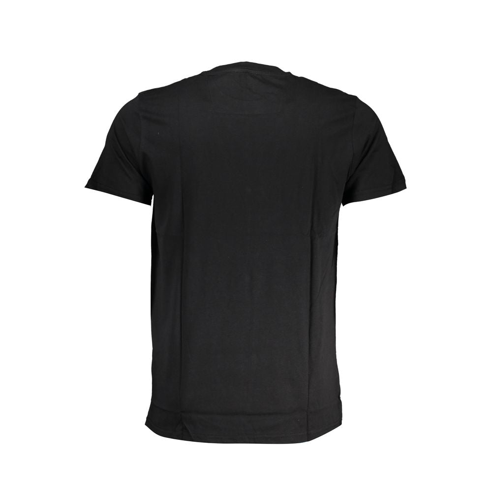 Cavalli Class Black Cotton Men's T-Shirt - Luxe Nova