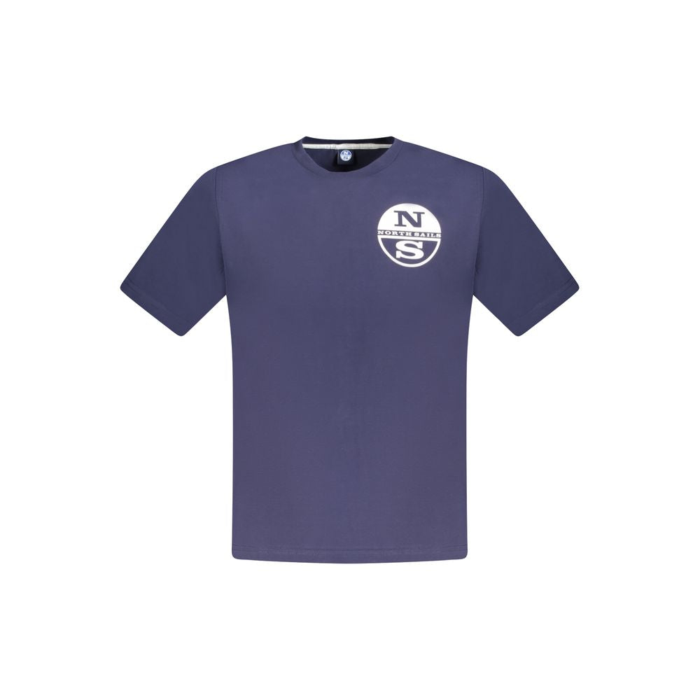 North Sails Blue Cotton Men's T-Shirt - Luxe Nova