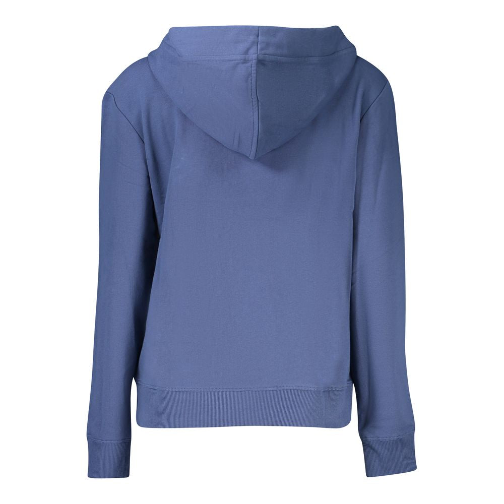 North Sails Blue Cotton Women Sweatshirt - Luxe Nova