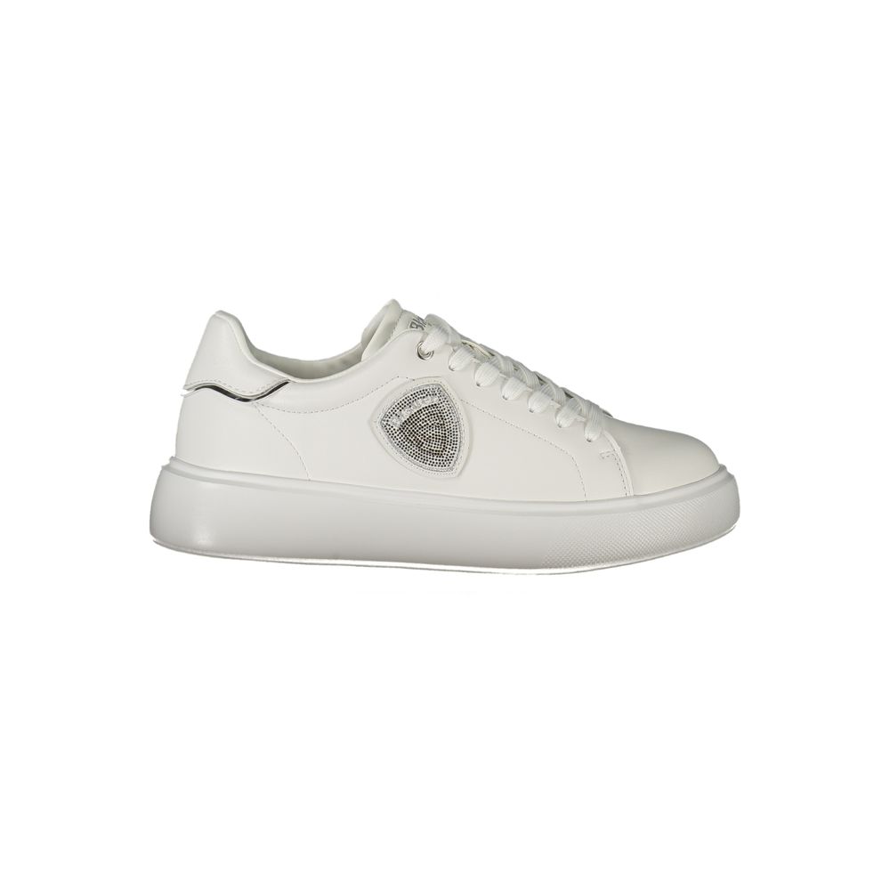Blauer Bianco Polyurethane Women Sneaker - Luxe Nova