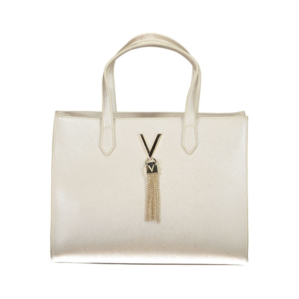 Mario Valentino Grigio Poliuretano Woman Handbag - Luxe Nova