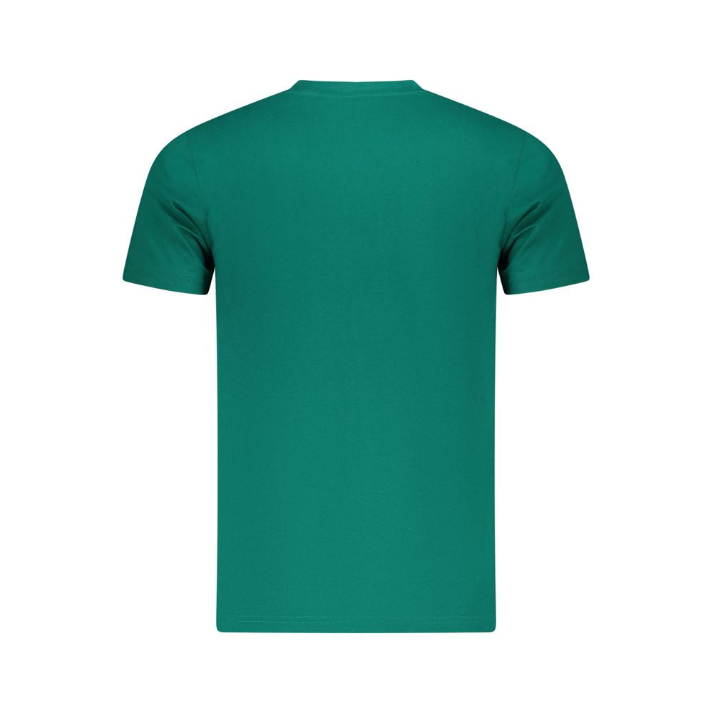 Cavalli Class Verde Cotton Men T-Shirt - Luxe Nova