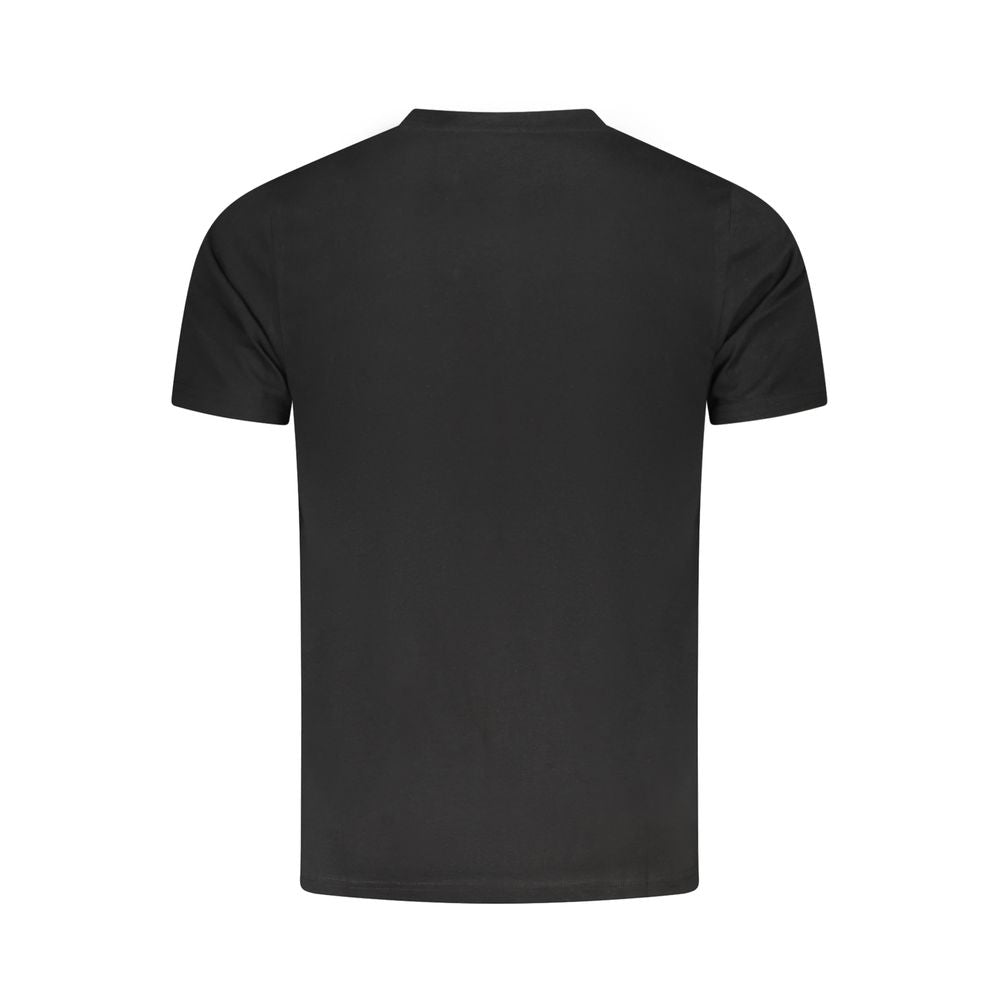 Cavalli Class Black Cotton Men's T-Shirt - Luxe Nova