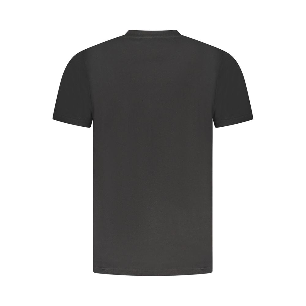 Cavalli Class Nero Cotton Men's T-Shirt - Luxe Nova