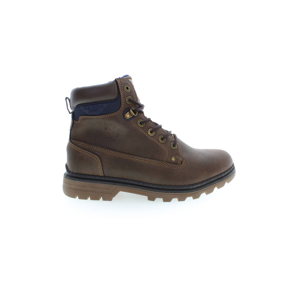 U.S. POLO ASSN. Marrone Polyurethane Men Ankle Boot - Luxe Nova