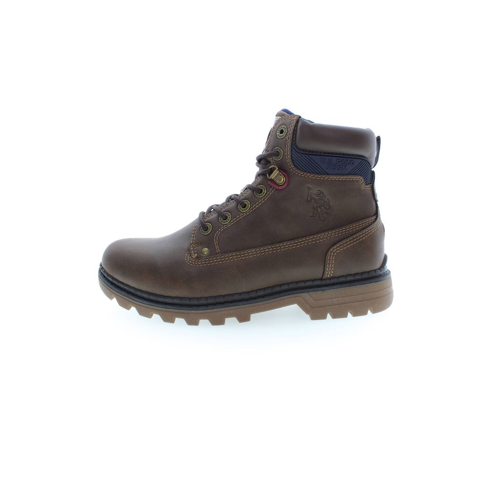 U.S. POLO ASSN. Marrone Polyurethane Men Ankle Boot - Luxe Nova