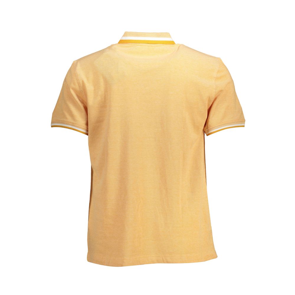 Harmont & Blaine Arancione Cotton Men Polo - Luxe Nova