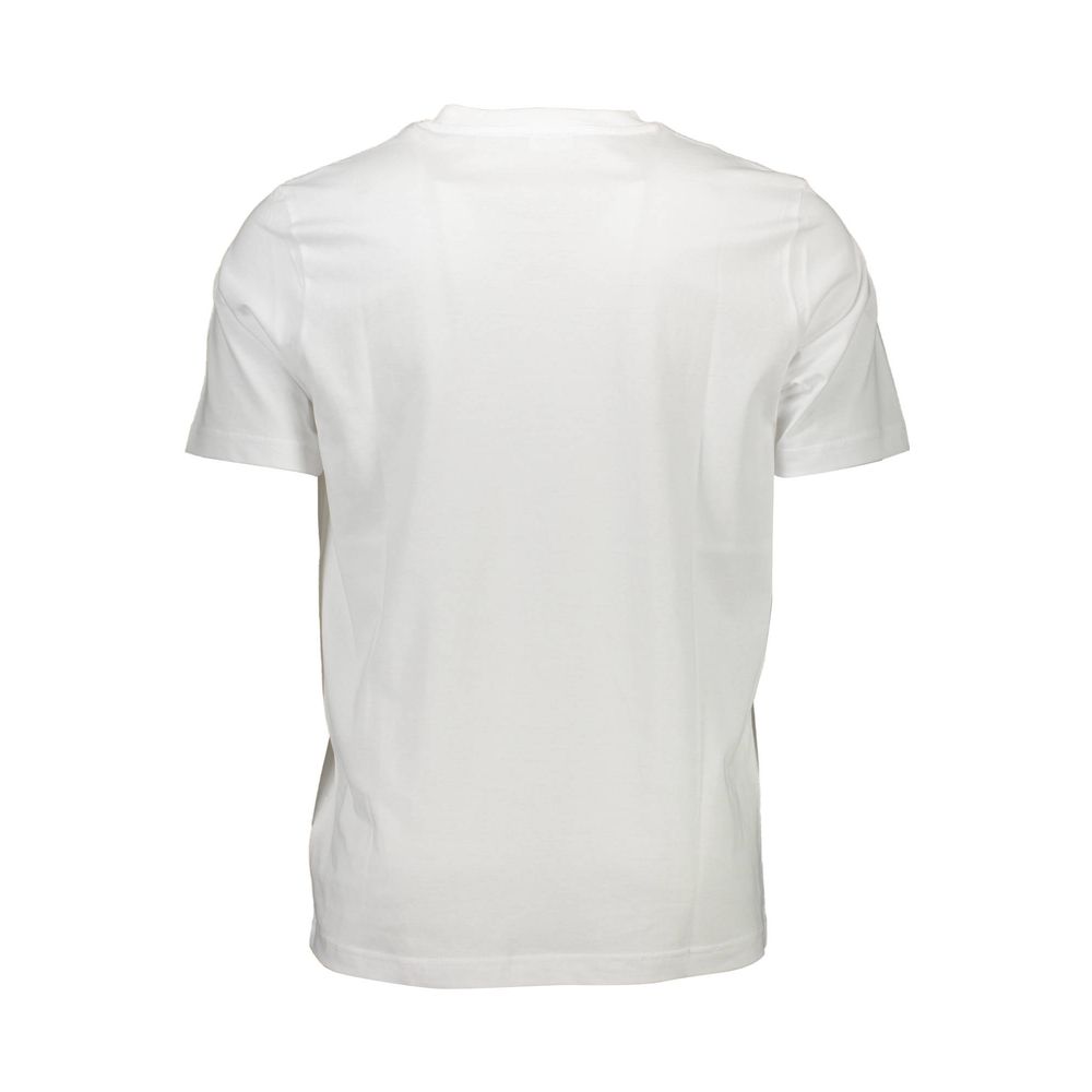 Diesel Bianco Cotton Men T-Shirt