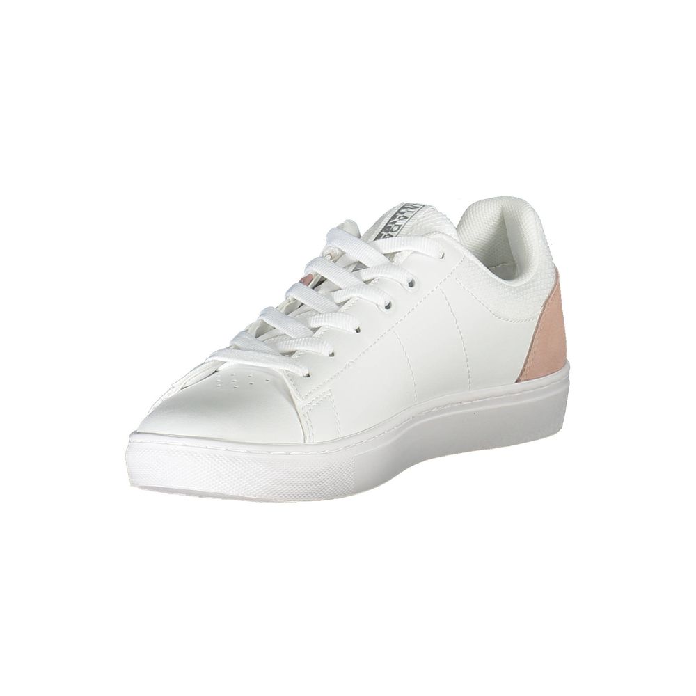 Napapijri Bianco Leather Women Sneaker - Luxe Nova