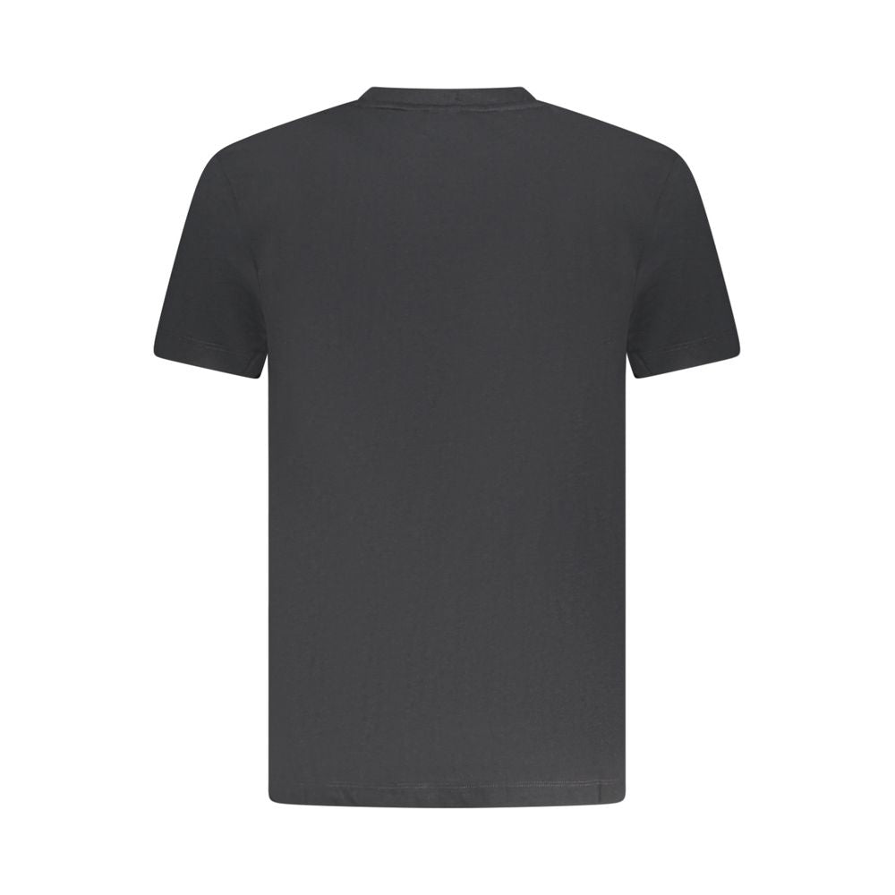 Armata Di Mare Black Cotton Men T-Shirt - Luxe Nova