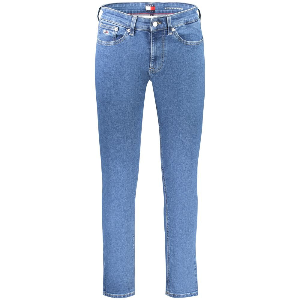 Tommy Hilfiger Blu Cotton Men's Jean - Luxe Nova