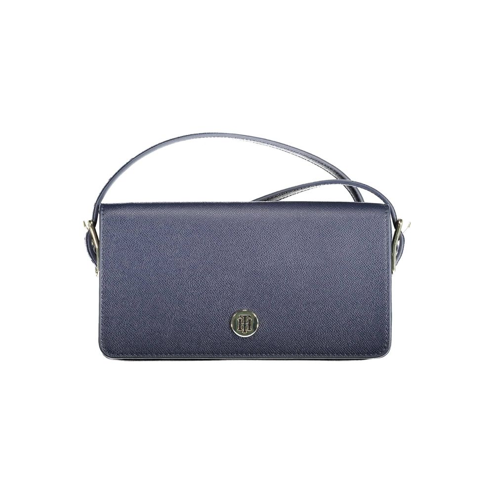 Tommy Hilfiger Blue Polyurethane Women Handbag - Luxe Nova