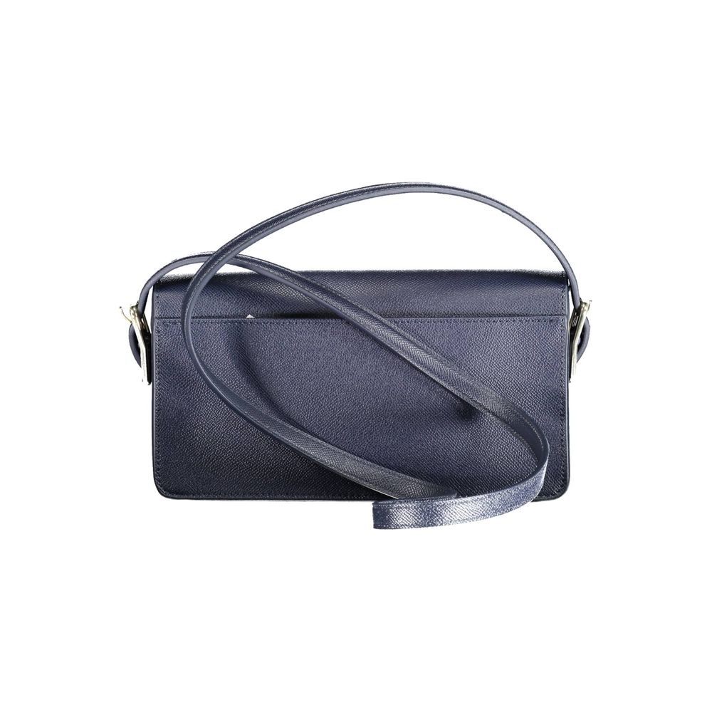 Tommy Hilfiger Blue Polyurethane Women Handbag - Luxe Nova