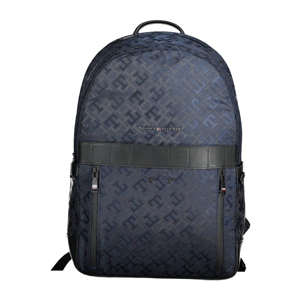 Tommy Hilfiger Blue Polyester Mens Backpack - Luxe Nova