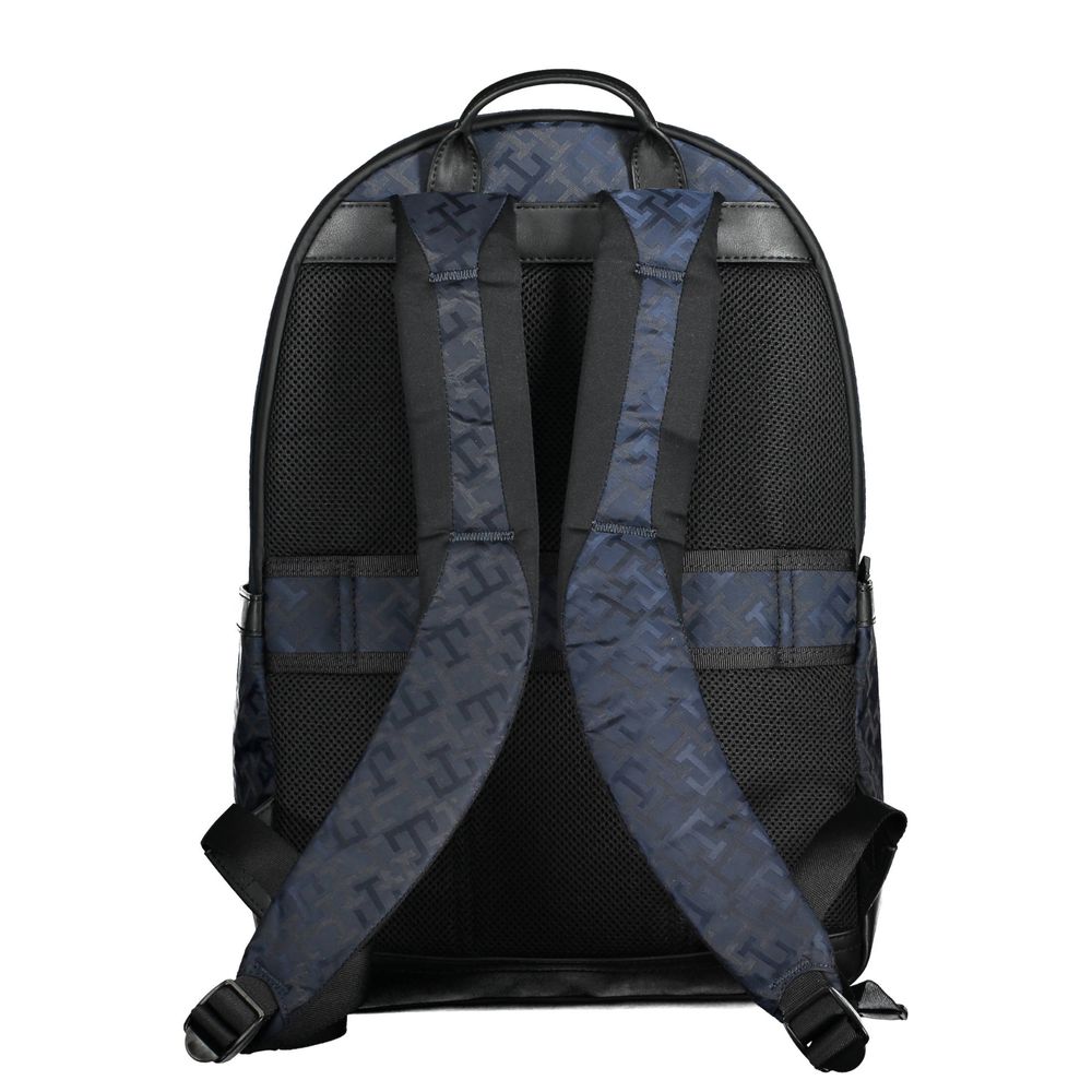 Tommy Hilfiger Blue Polyester Mens Backpack - Luxe Nova