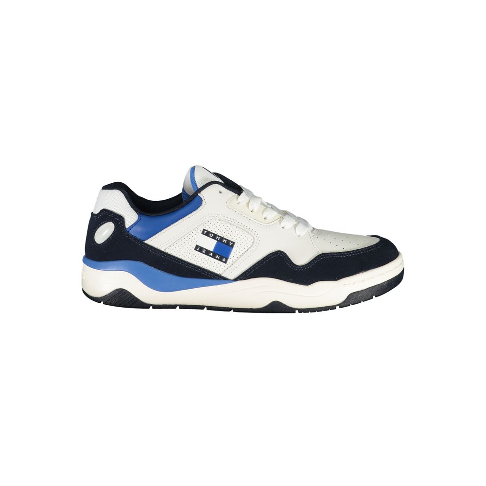 Tommy Hilfiger Blue Polyurethane Men Sneaker - Luxe Nova